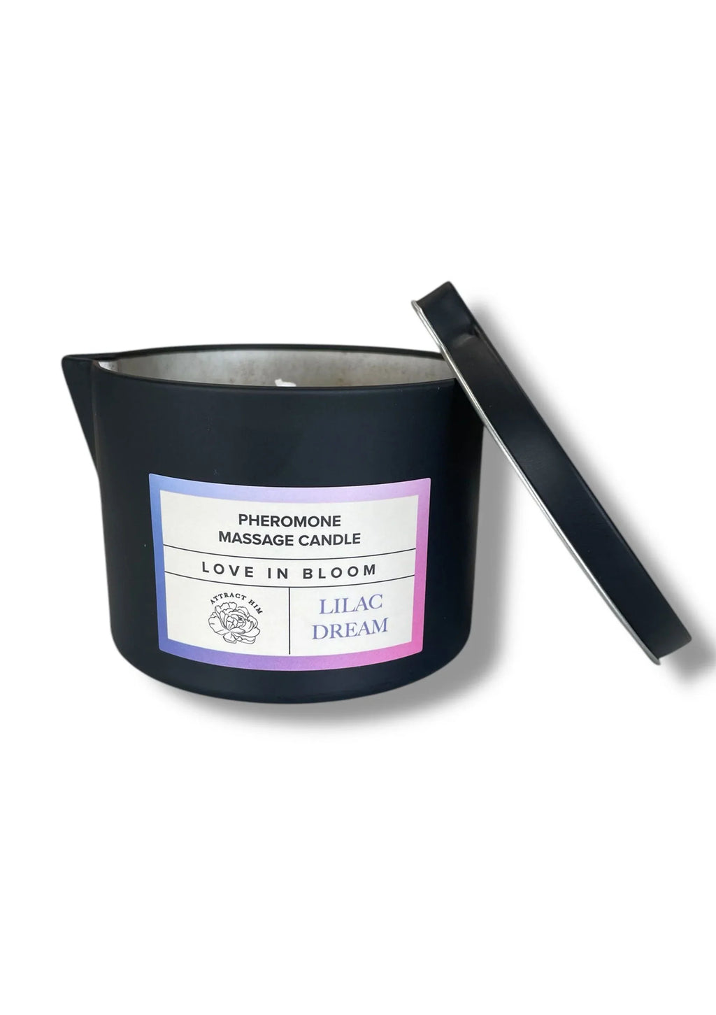 Eye of Love – Pheromone Massage Candles Attract Him – 150 ml (Lilac Dream & Sunny Daze)