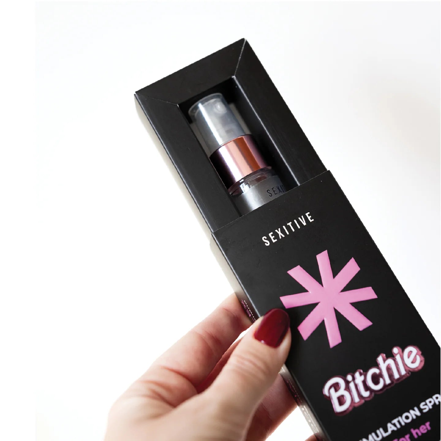 SEXITIVE | Bitchie – Spray lubricante estimulante multiorgásmico con L-Arginina y ácido láctico – 20 ml