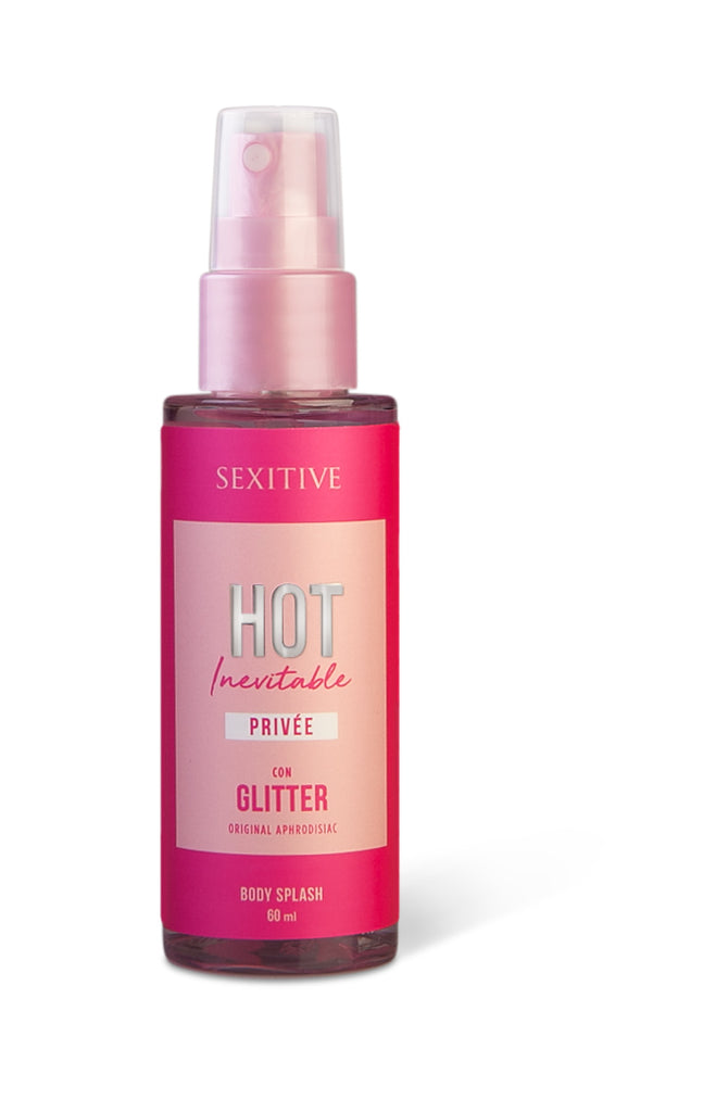 SEXITIVE | Glitter Mist Hot Inevitable Privée – Bruma Corporal con Purpurina – 60 ml