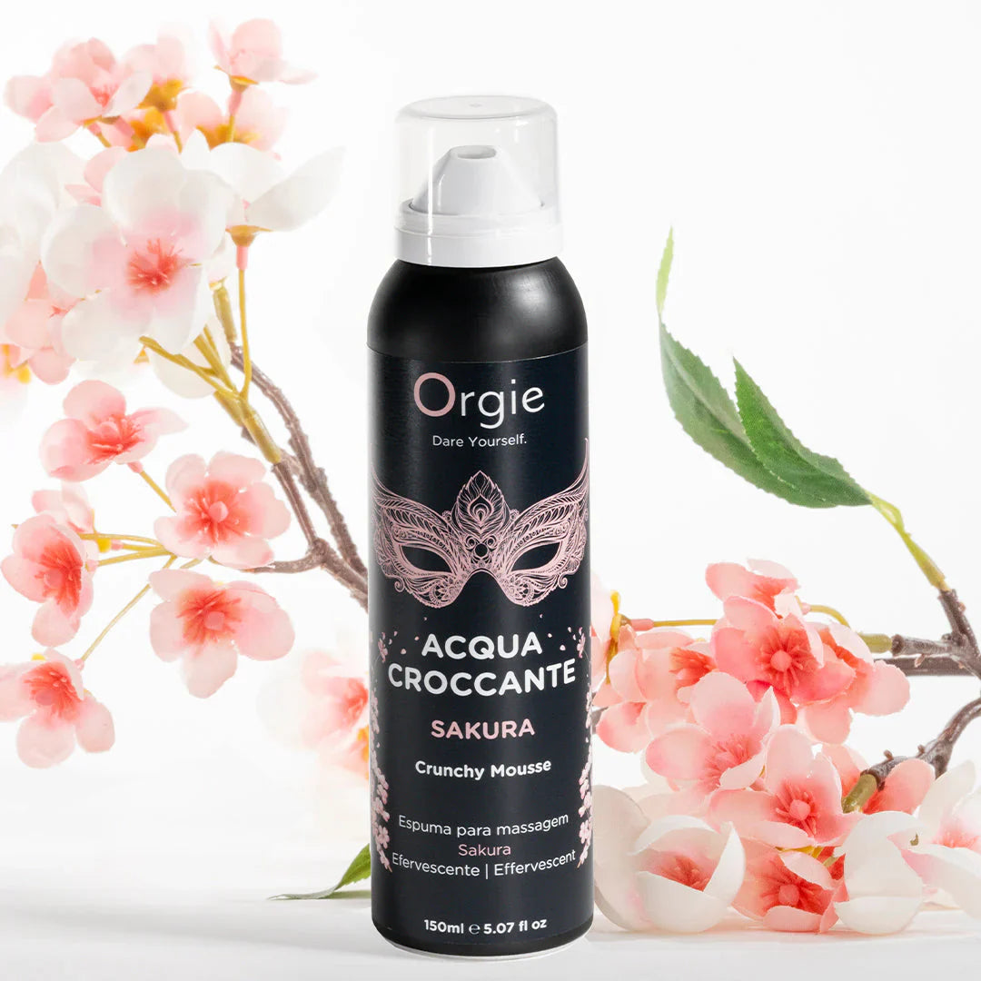 Orgie ACQUA CROCCANTE – Mousse efervescente para masaje corporal (4 aromas)