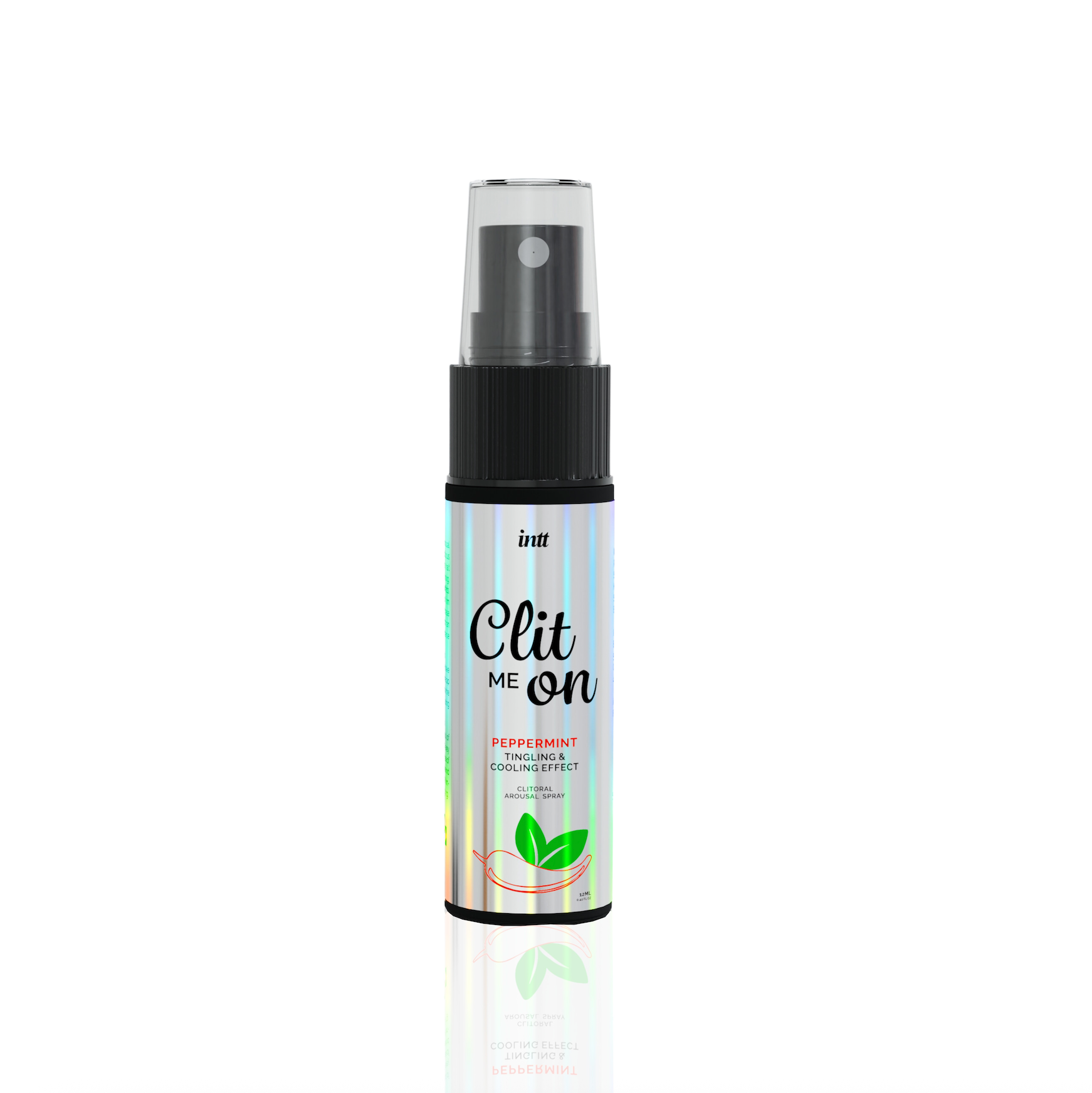 INTT | Clit Me On Spray para la excitación del clítoris – 12 ml (Menta/Frutos rojos)