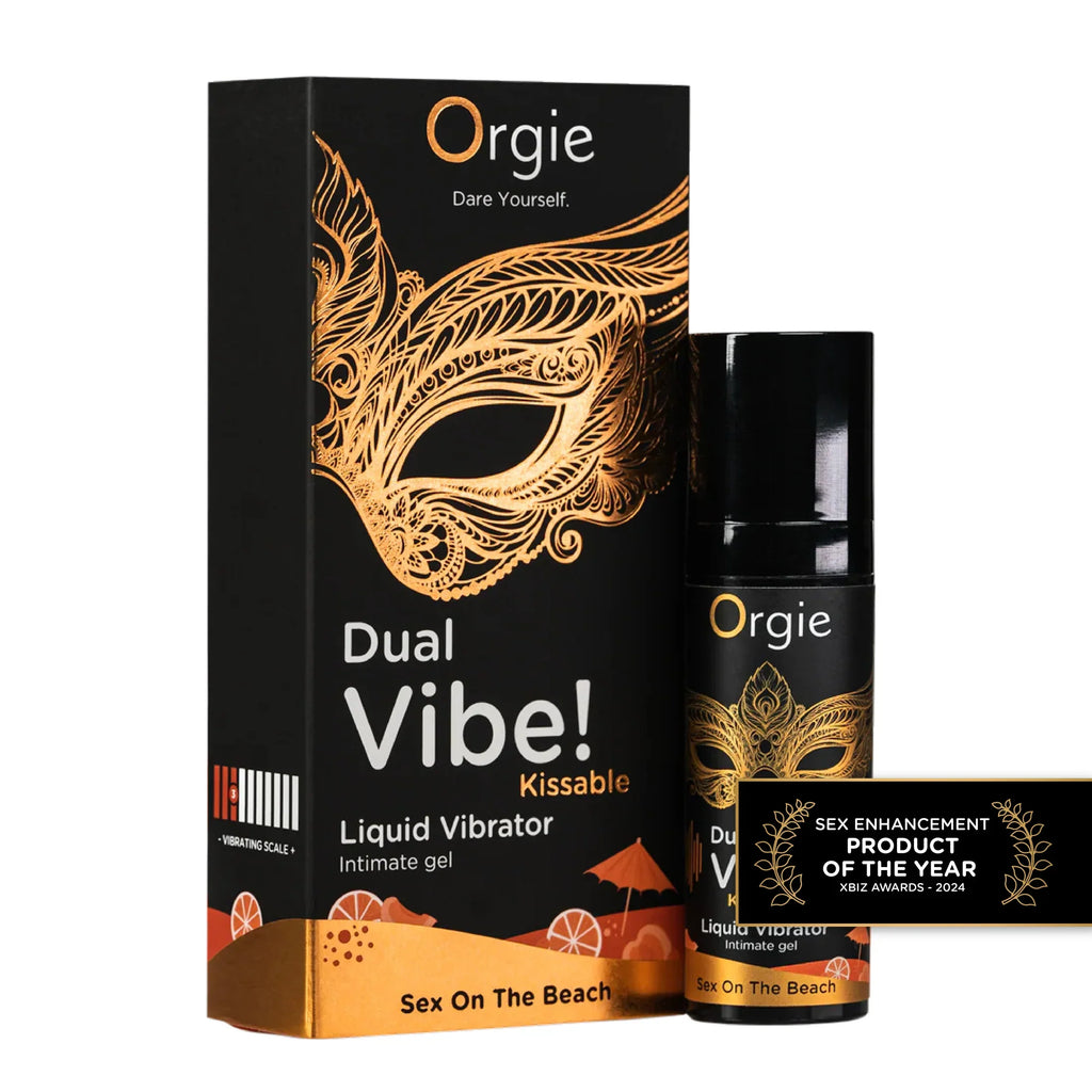 Orgie DUAL VIBE! – Kissable Liquid Vibrator Intimate Gels Inspired by Cocktails