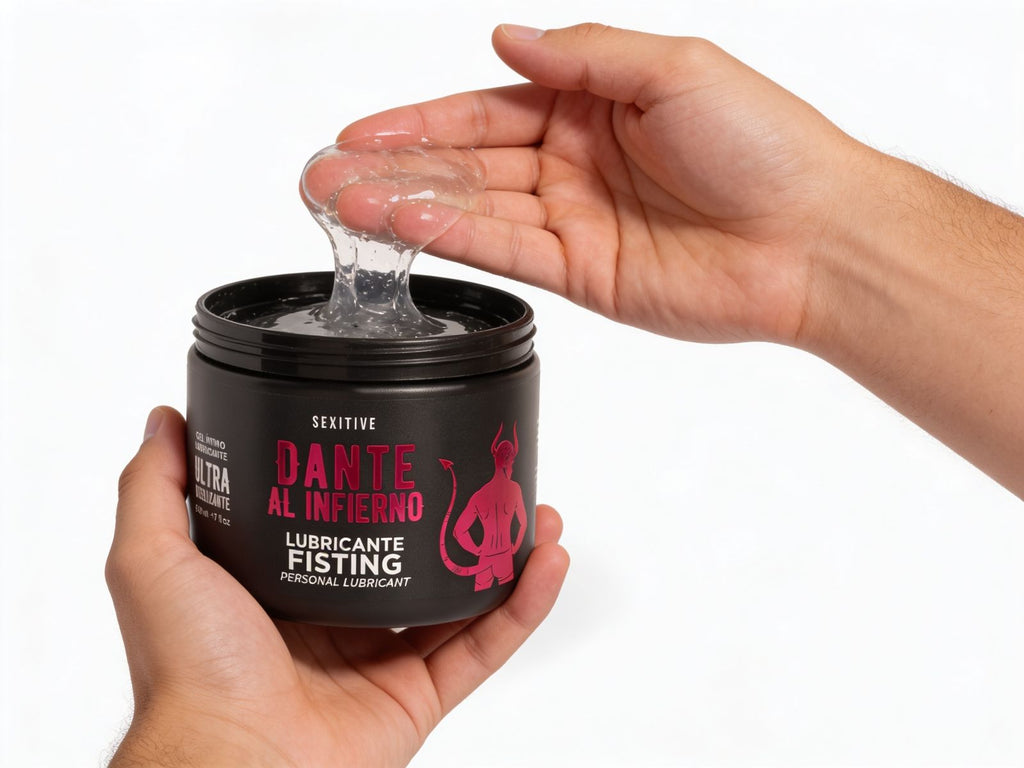 SEXITIVE | DANTE AL INFIERNO – Lubricante para Fisting – Gel Íntimo Ultradeslizante – 500 ml
