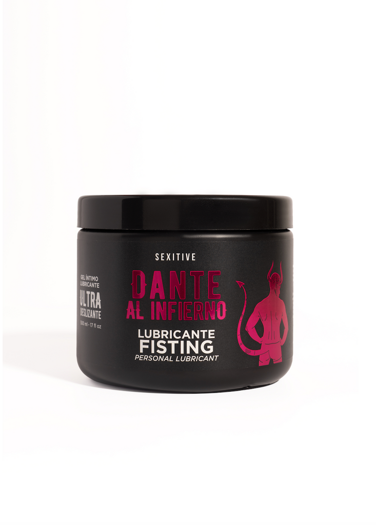 SEXITIVE | DANTE AL INFIERNO – Lubricante para Fisting – Gel Íntimo Ultradeslizante – 500 ml