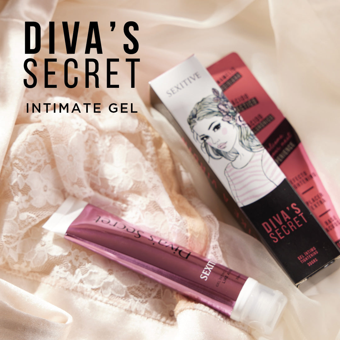 Gel íntimo Sexitive DIVA'S SECRET – 2 variantes (30 g)
