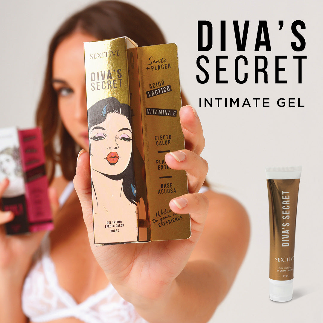 Gel íntimo Sexitive DIVA'S SECRET – 2 variantes (30 g)