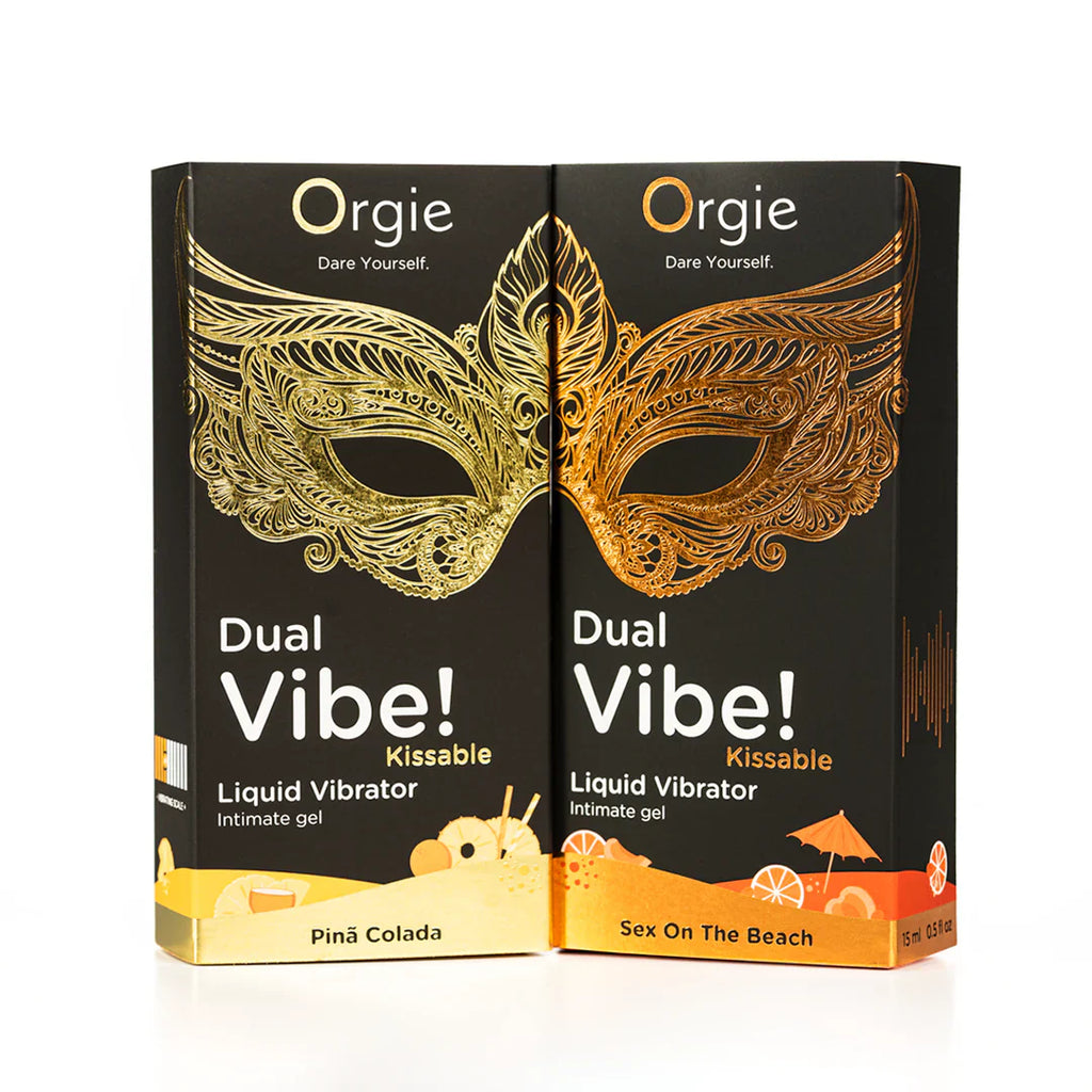Orgie DUAL VIBE! – Kissable Liquid Vibrator Intimate Gels Inspired by Cocktails