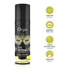 Orgie | DUAL VIBE! – Kissable Liquid Vibrator Intimate Gels Inspired by Cocktails