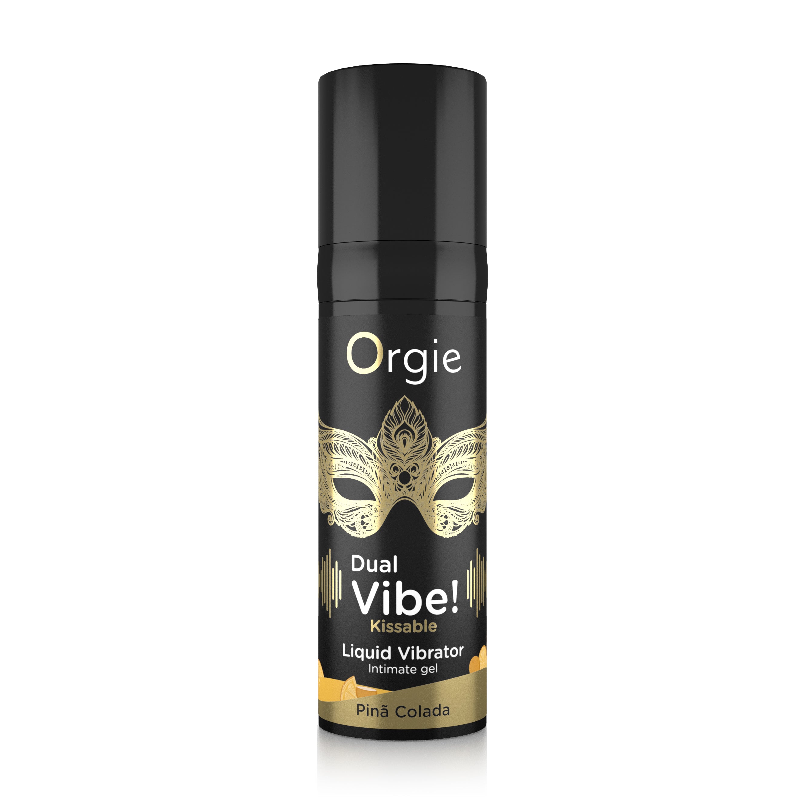 Orgie Dual Vibe! Piña Colada – Gel Vibrador Besable – Nivel 4