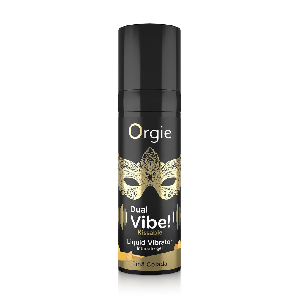 ORGIE | Dual Vibe! Piña Colada – Gel Vibrador Besable – Nivel 4