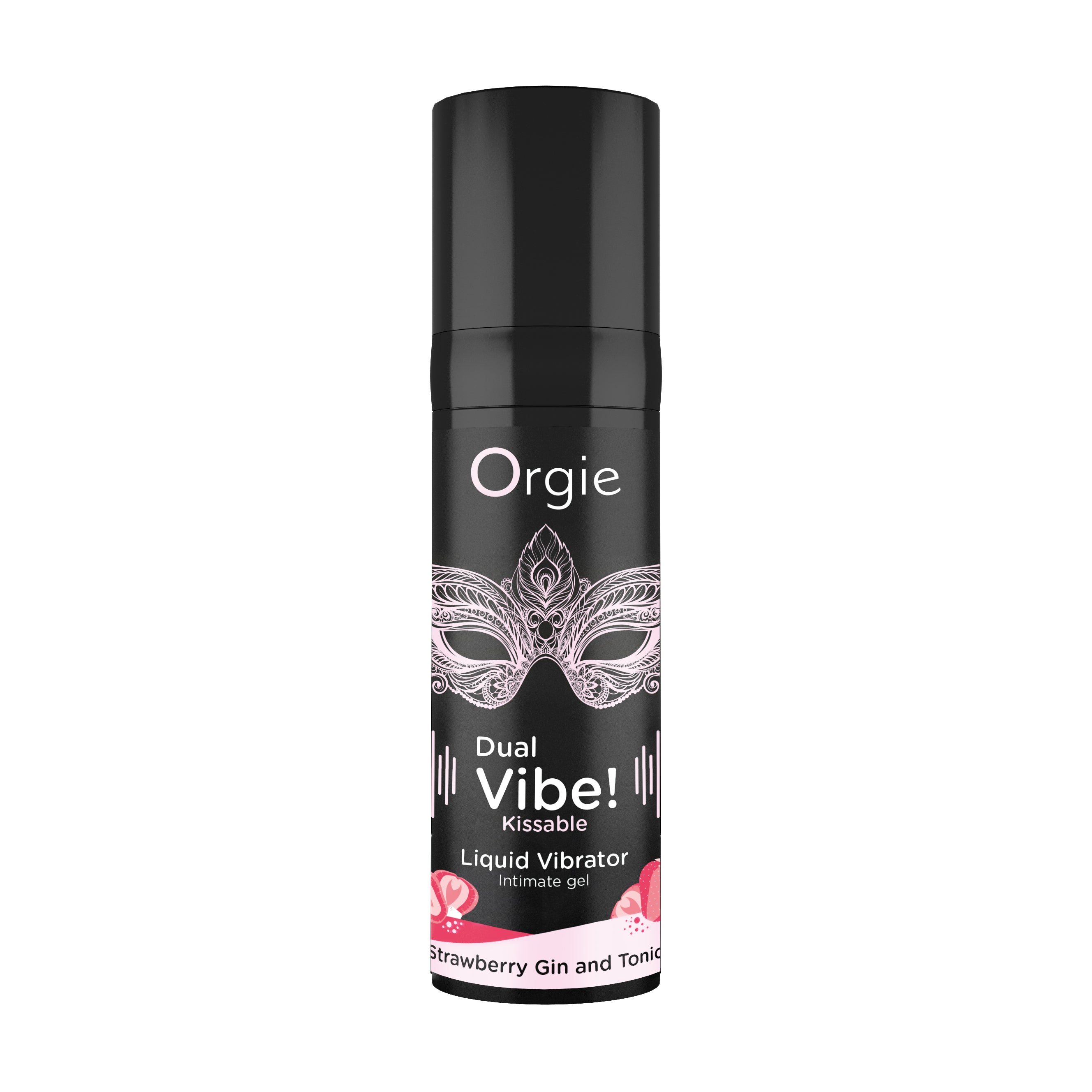 Orgie Dual Vibe! Gin & Tonic Fresa – Gel Vibrador Besable – Nivel 6