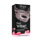 Orgie Dual Vibe! Gin & Tonic Fresa – Gel Vibrador Besable – Nivel 6