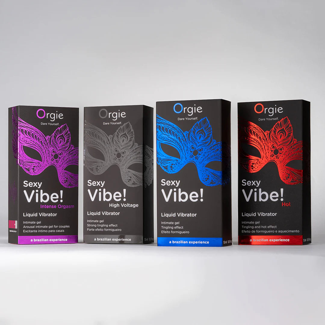 ORGIE | Sexy Vibe! Gel íntimo estimulante – 4 variantes (Classic / Hot Fresa / Intense Orgasm / High Voltage)