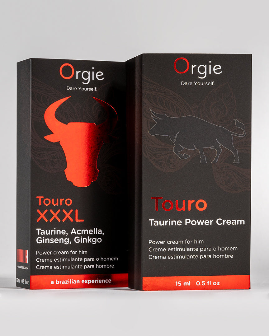 Orgie TOURO Power Cream – Crema de excitación para hombres (2 variantes)