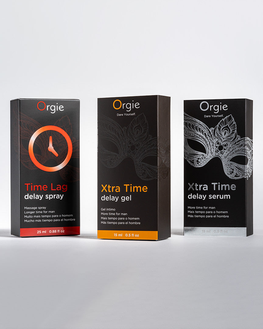 Serie Orgie Xtra Time Delay: gel y suero