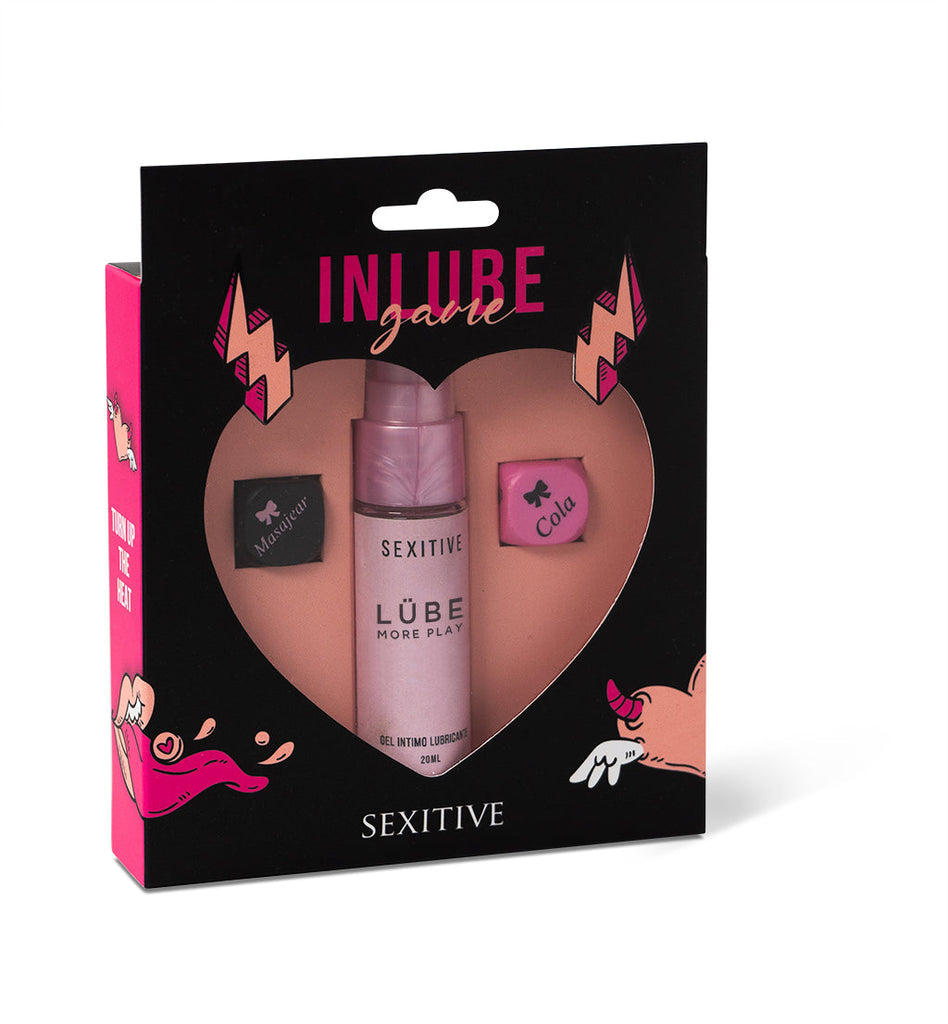 SEXITIVE | In Lube Game – Juego Erótico de Dados con Gel Lubricante Íntimo