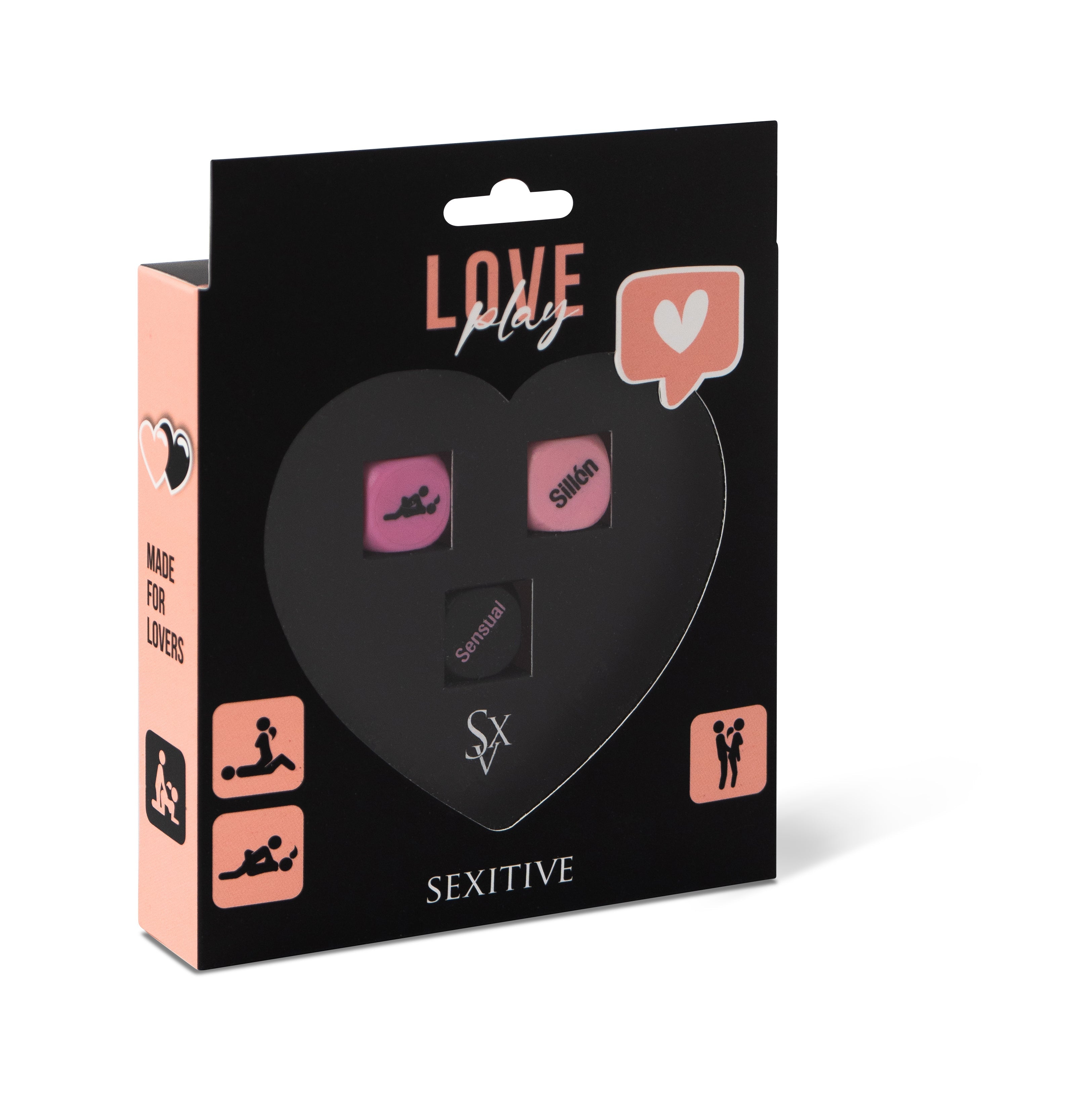 Sexitive – Juegos de dados eróticos 🎲 – Juego de amor y secreto
