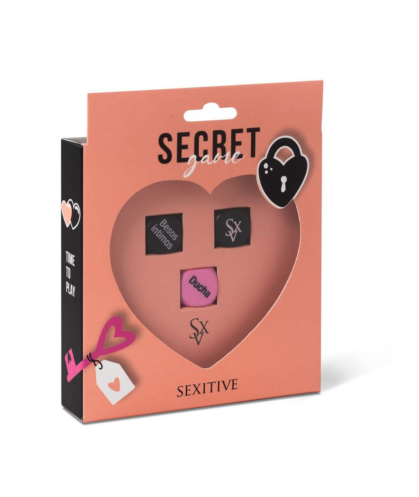 SEXITIVE | Secret Game – Dados Eróticos, Tiempo, Acción y Lugar
