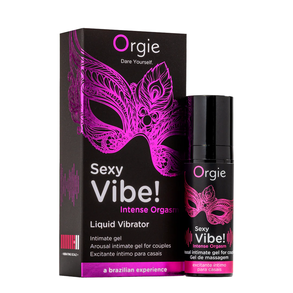 ORGIE | Sexy Vibe! Intense Orgasm – Gel Íntimo Vibrador Evolutivo – 15 ml