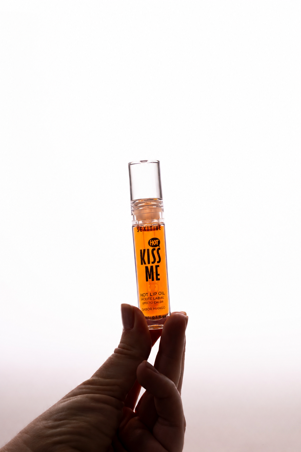 SEXITIVE | KISS ME – Aceite Labial Efecto Calor – Sabor Mango – 3 ml