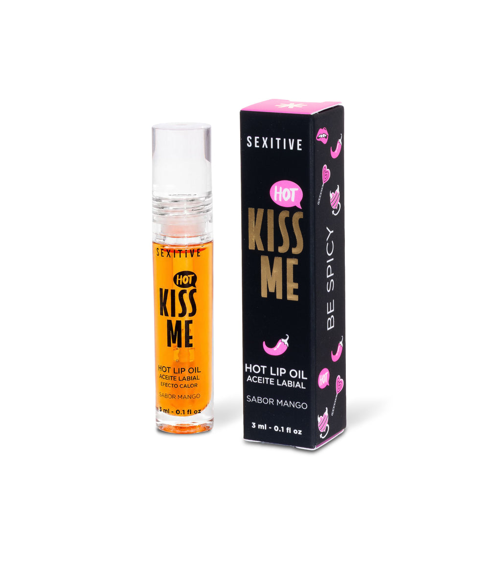 SEXITIVE | KISS ME – Aceite Labial Efecto Calor – Sabor Mango – 3 ml