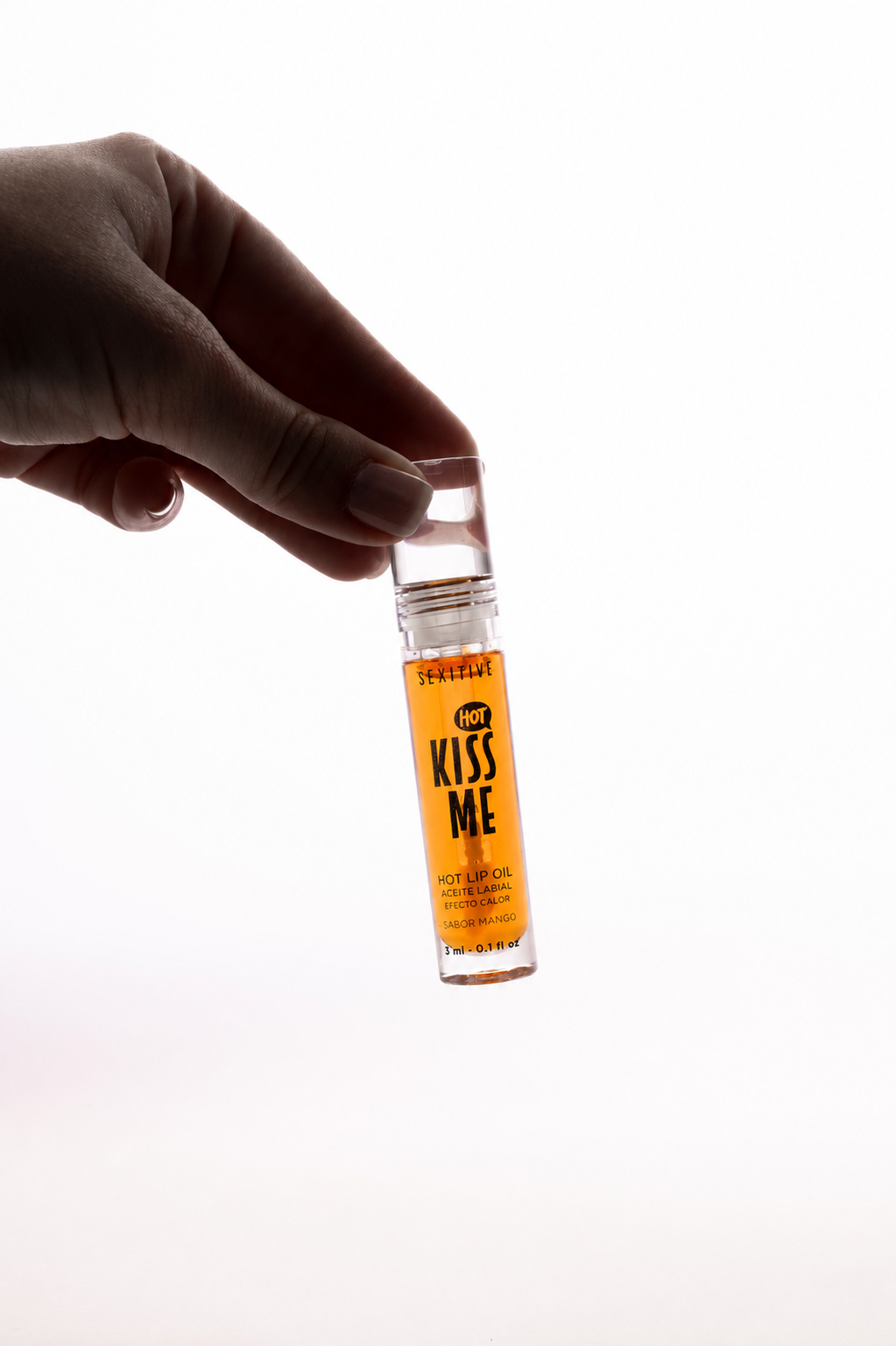 SEXITIVE | KISS ME – Aceite Labial Efecto Calor – Sabor Mango – 3 ml