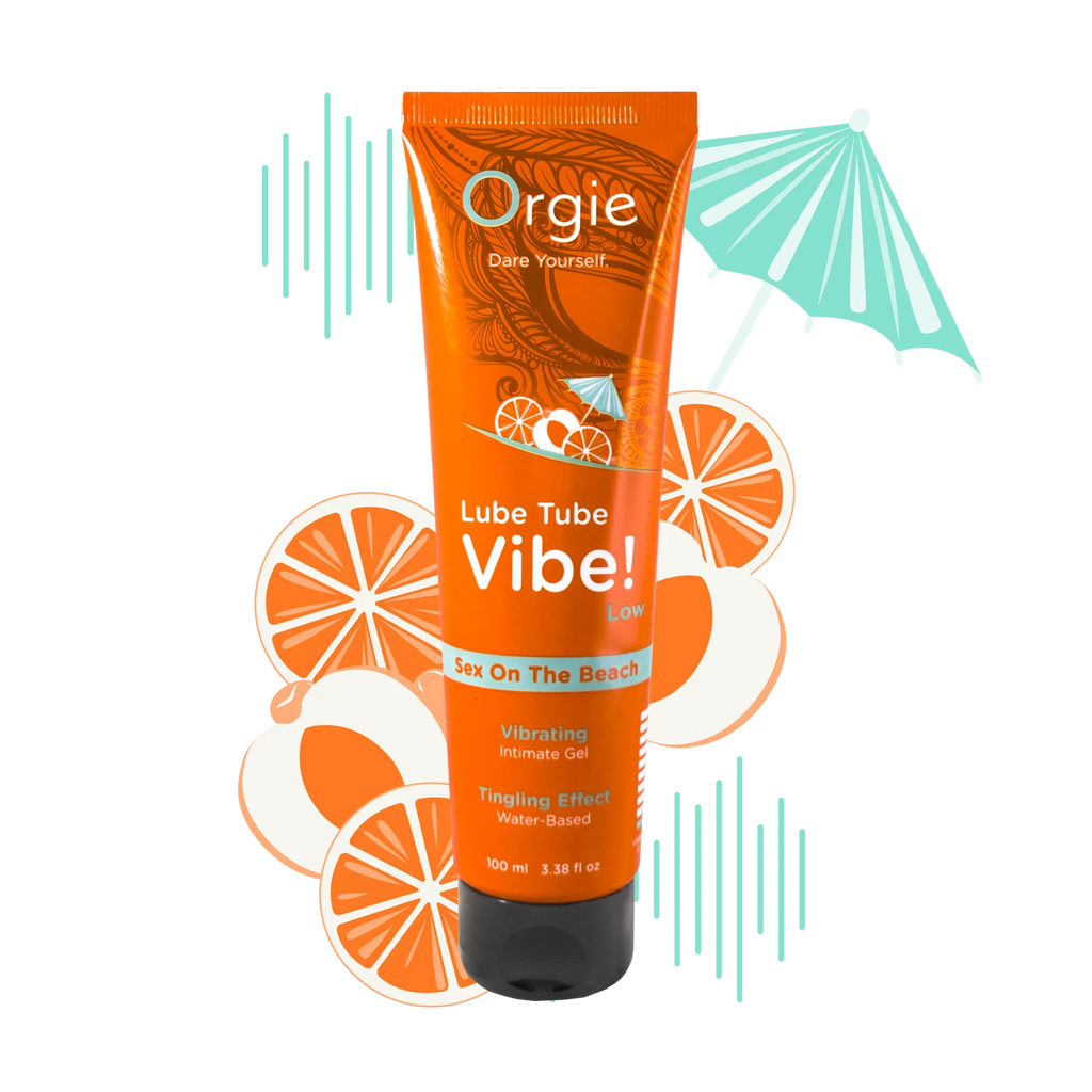 Orgie LUBE TUBE VIBE! – Geles íntimos besables a base de agua con efecto vibrador