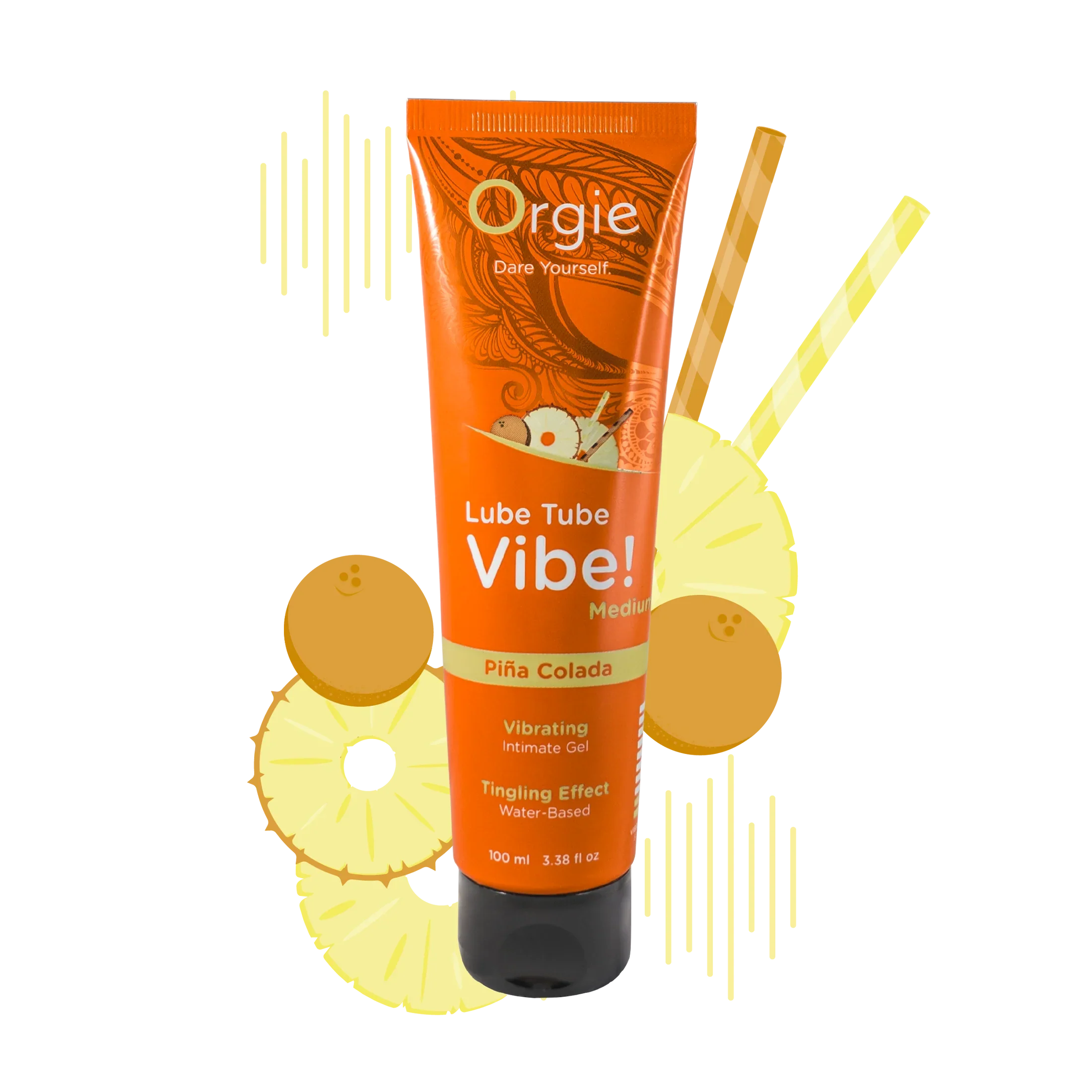 Orgie LUBE TUBE VIBE! – Geles íntimos besables a base de agua con efecto vibrador