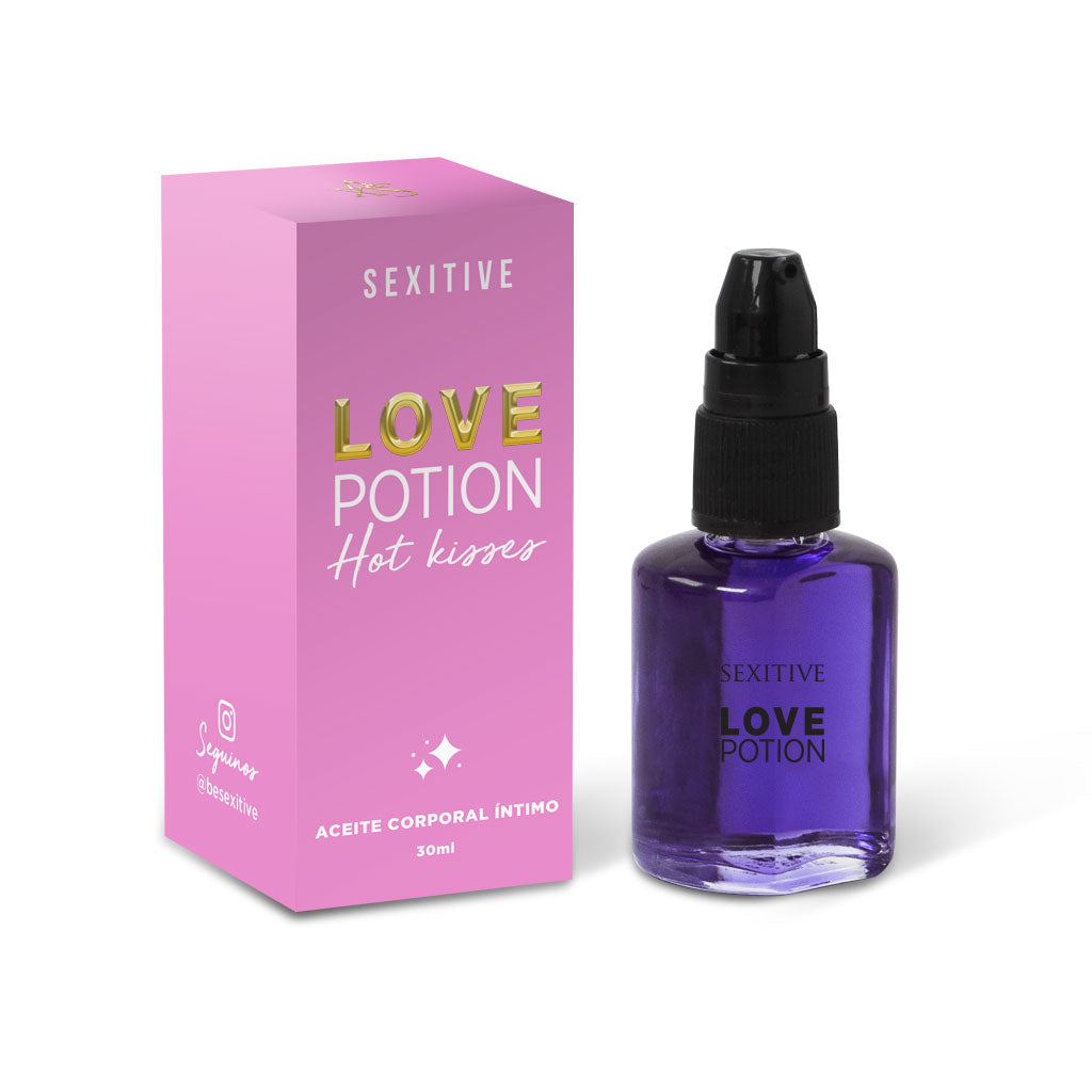 SEXITIVE | Love Potion – Aceite Comestible Efecto Calor – 4 Sabores – 30 ml