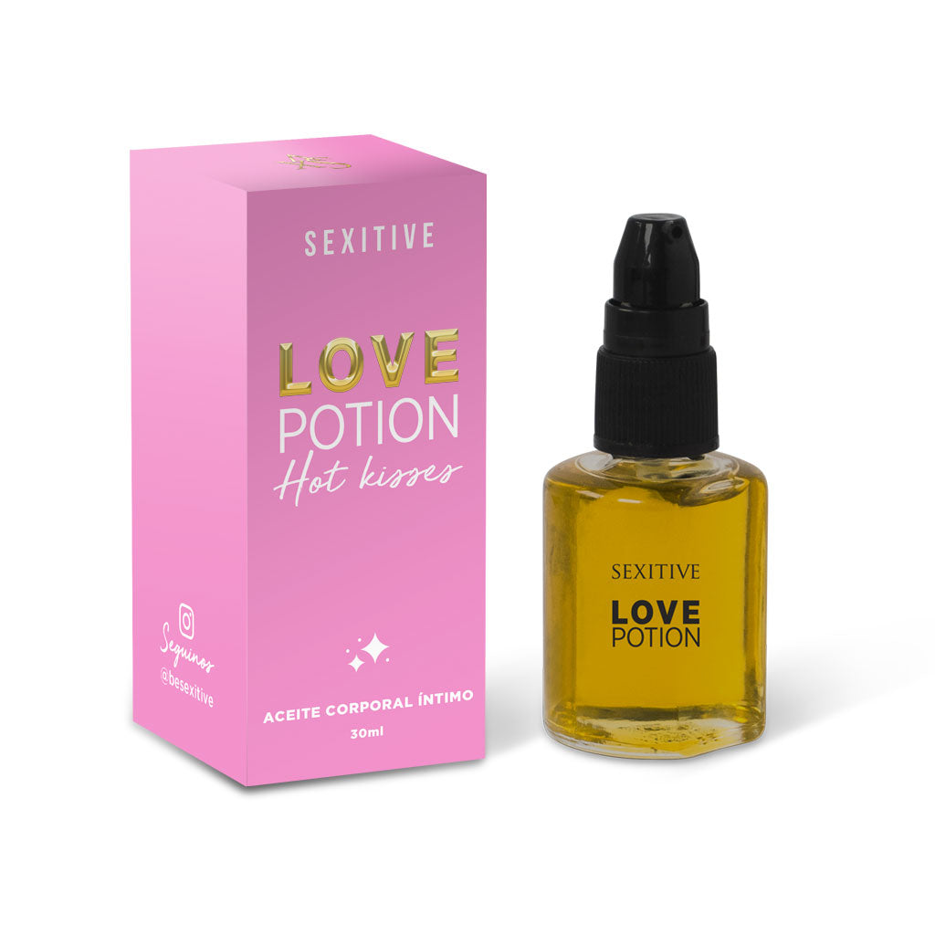 Aceite comestible Poción de Amor Sexitivo – 4 sabores (30 ml)