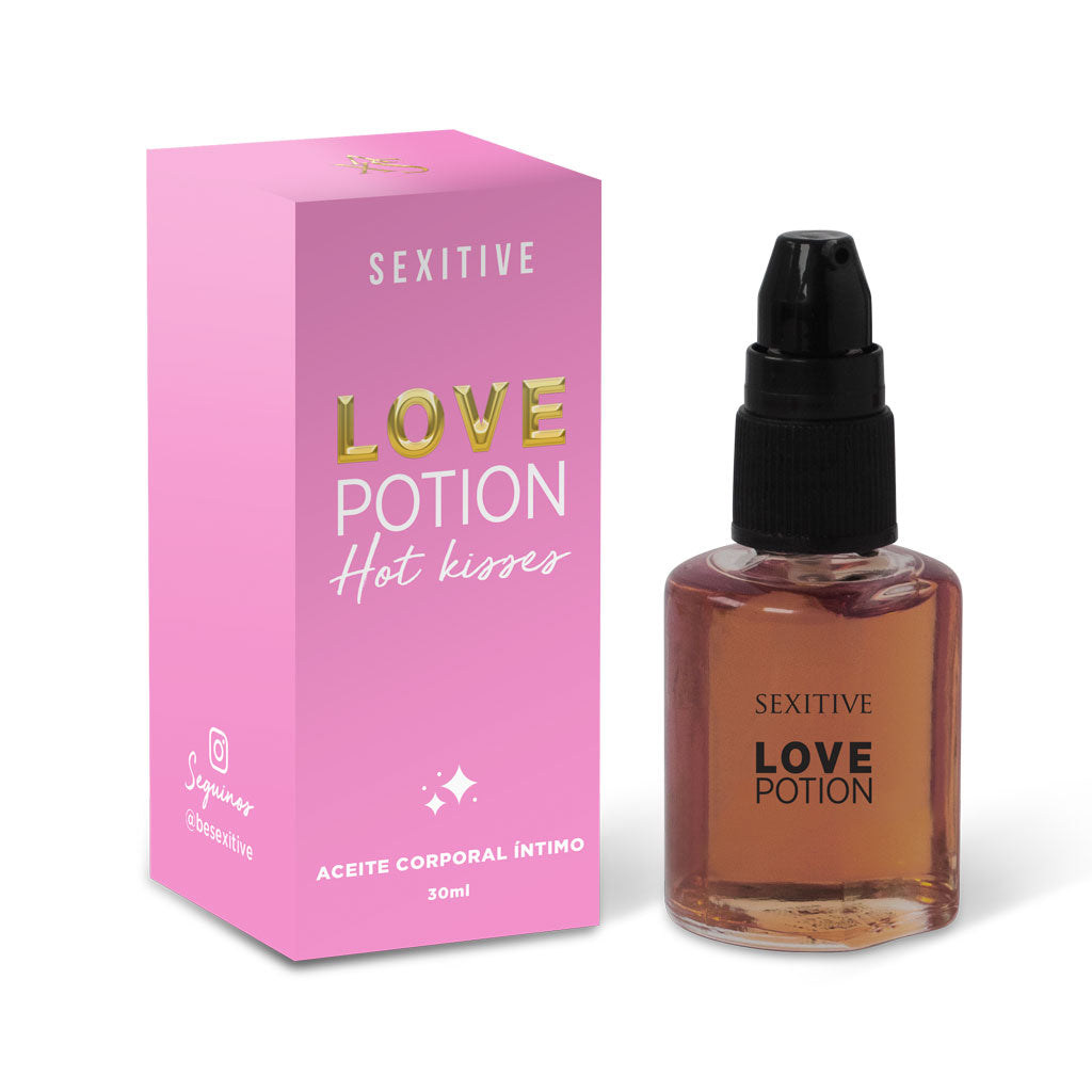 Aceite comestible Poción de Amor Sexitivo – 4 sabores (30 ml)