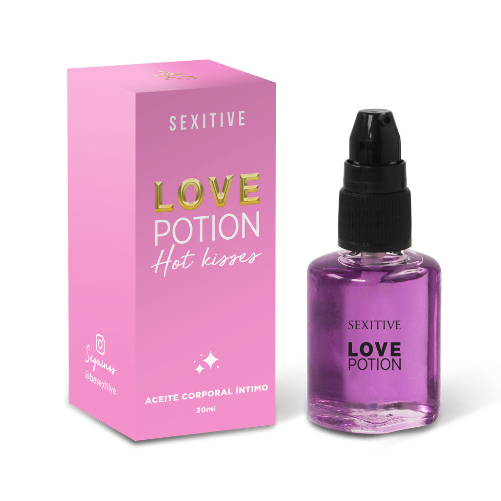 Aceite comestible Poción de Amor Sexitivo – 4 sabores (30 ml)