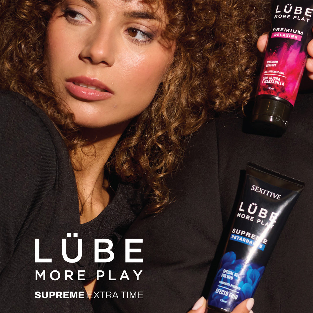 Lubricantes personales 3 en 1 de la serie Sexitive LUBE Supreme (130 ml)