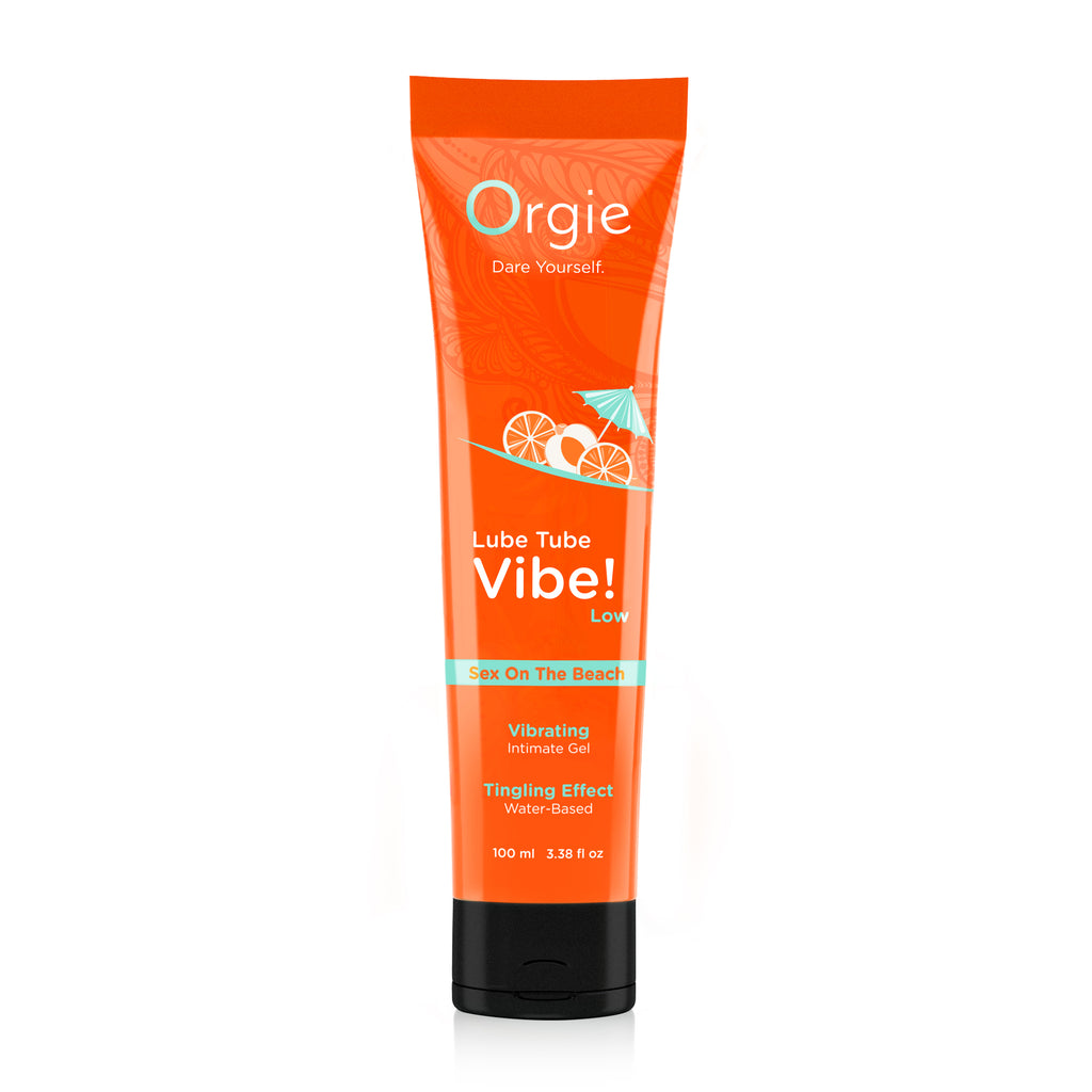 Orgie Lube Tube Vibe! Sex On The Beach – Gel Vibrador Besable – Nivel 1