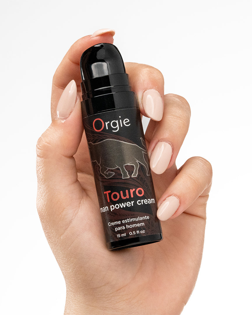 Orgie TOURO Power Cream – Crema de excitación para hombres (2 variantes)