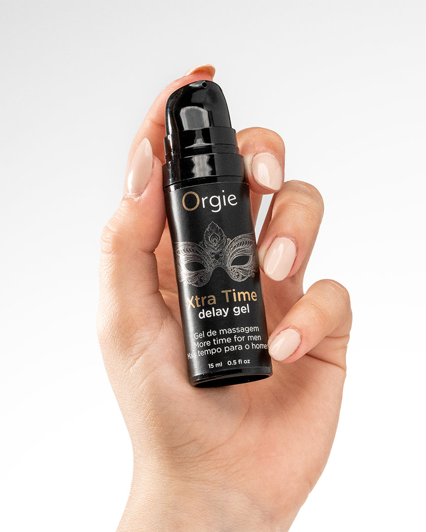 Serie Orgie Xtra Time Delay: gel y suero