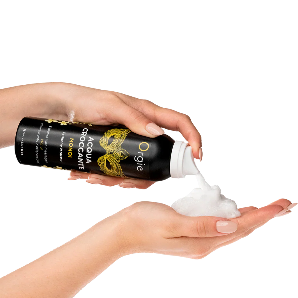 Orgie ACQUA CROCCANTE – Mousse efervescente para masaje corporal (4 aromas)