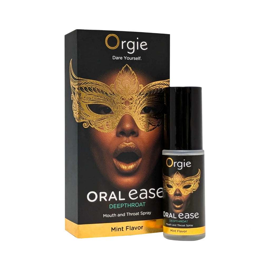 ORGIE | Oral Ease Deepthroat – Spray Bucal y de Garganta con Menta