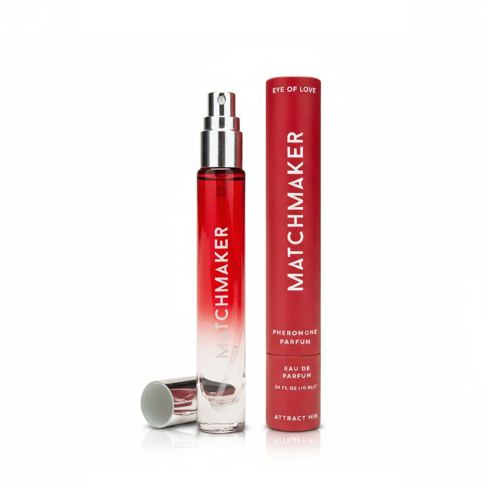 Ojo del Amor | Matchmaker – Perfume de feromonas para atraerlo – 10 ml y 30 ml (Rojo y Negro)
