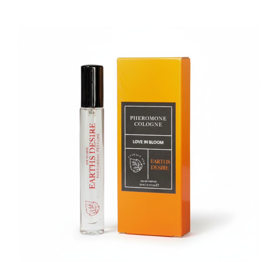 Ojo de Amor | Bloom – Perfume Phero Attract Her – 10 ml y 30 ml (Earth's Desire y Blue Ember)