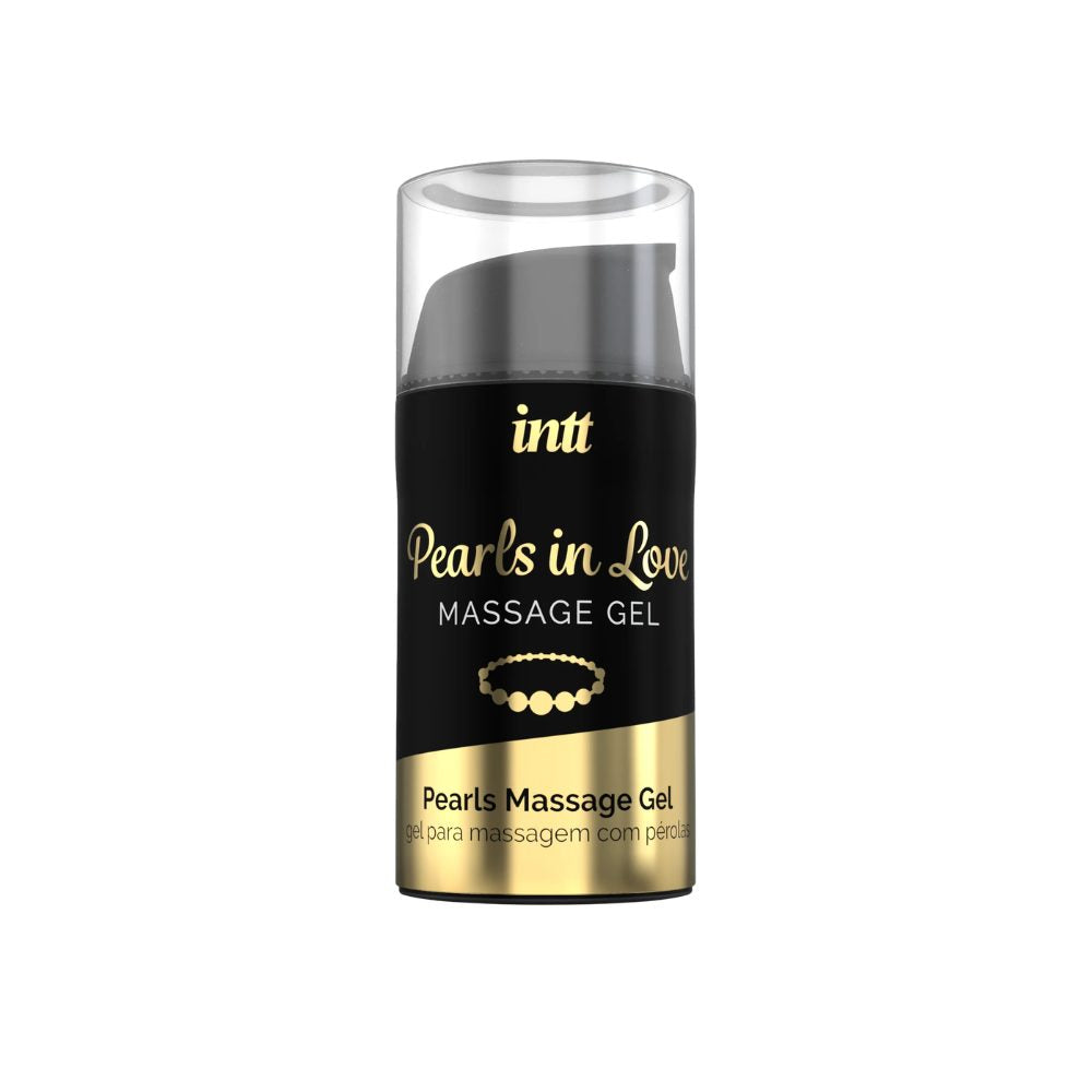 INTT | Gel de masaje Pearls in Love con collar de perlas – 15 ml