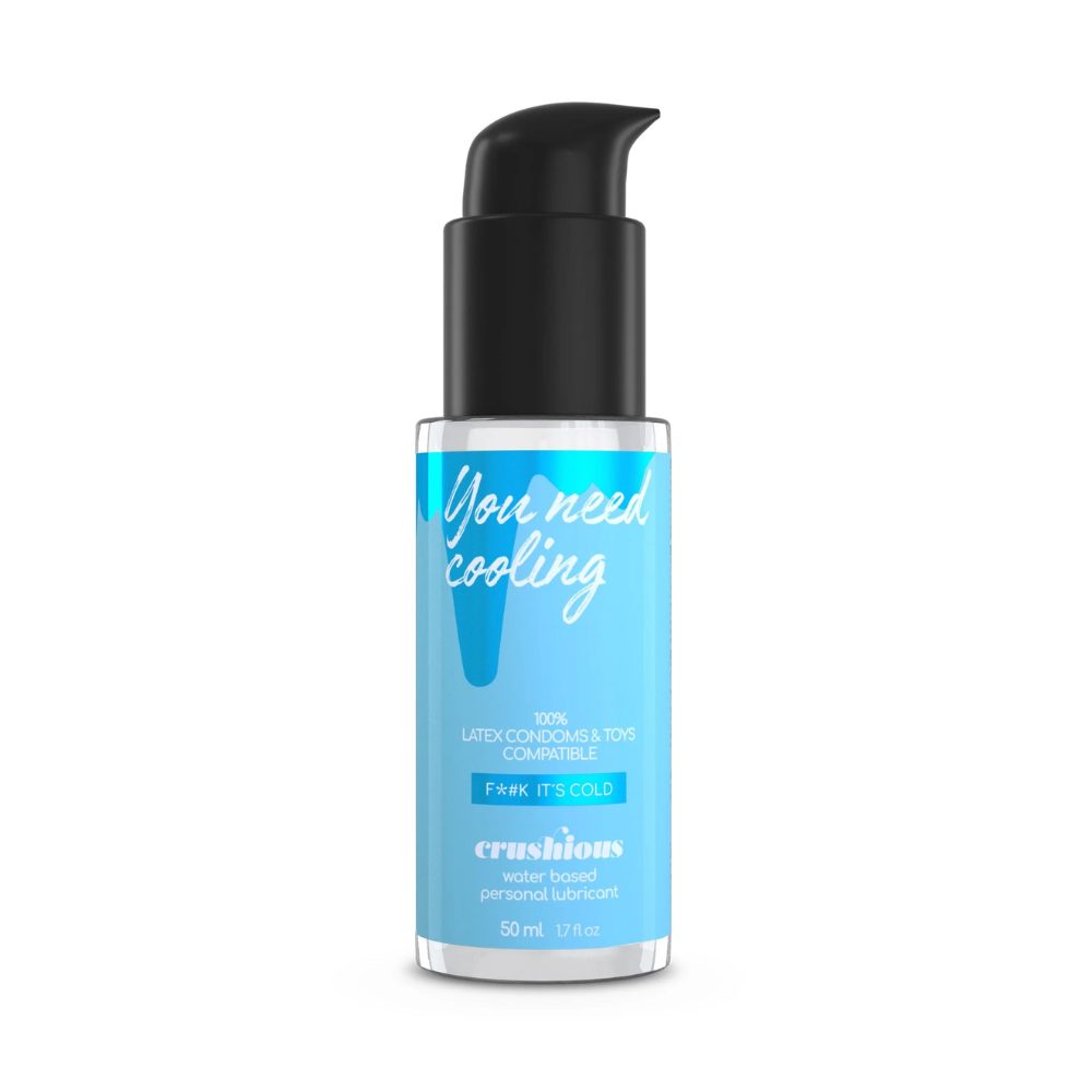 CRUSHIOUS | Lubricante de Efecto Frío – 50 ml