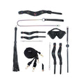OUCH! | Venice Collection – 8-Piece BDSM Kit with Handbag – Black