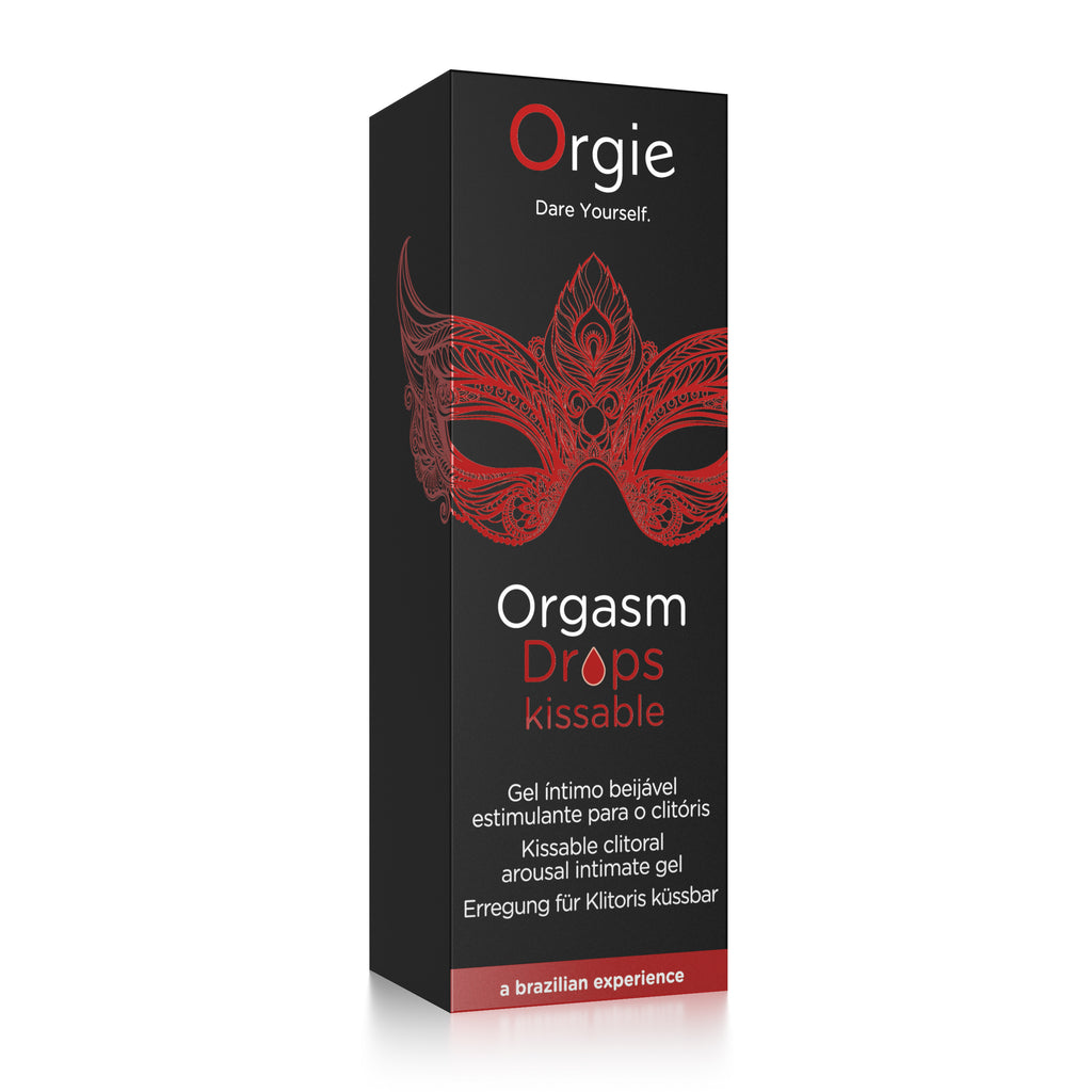 Orgie Orgasm Drops Kissable – Clitoral Gel – Warm & Cool – 30 ml