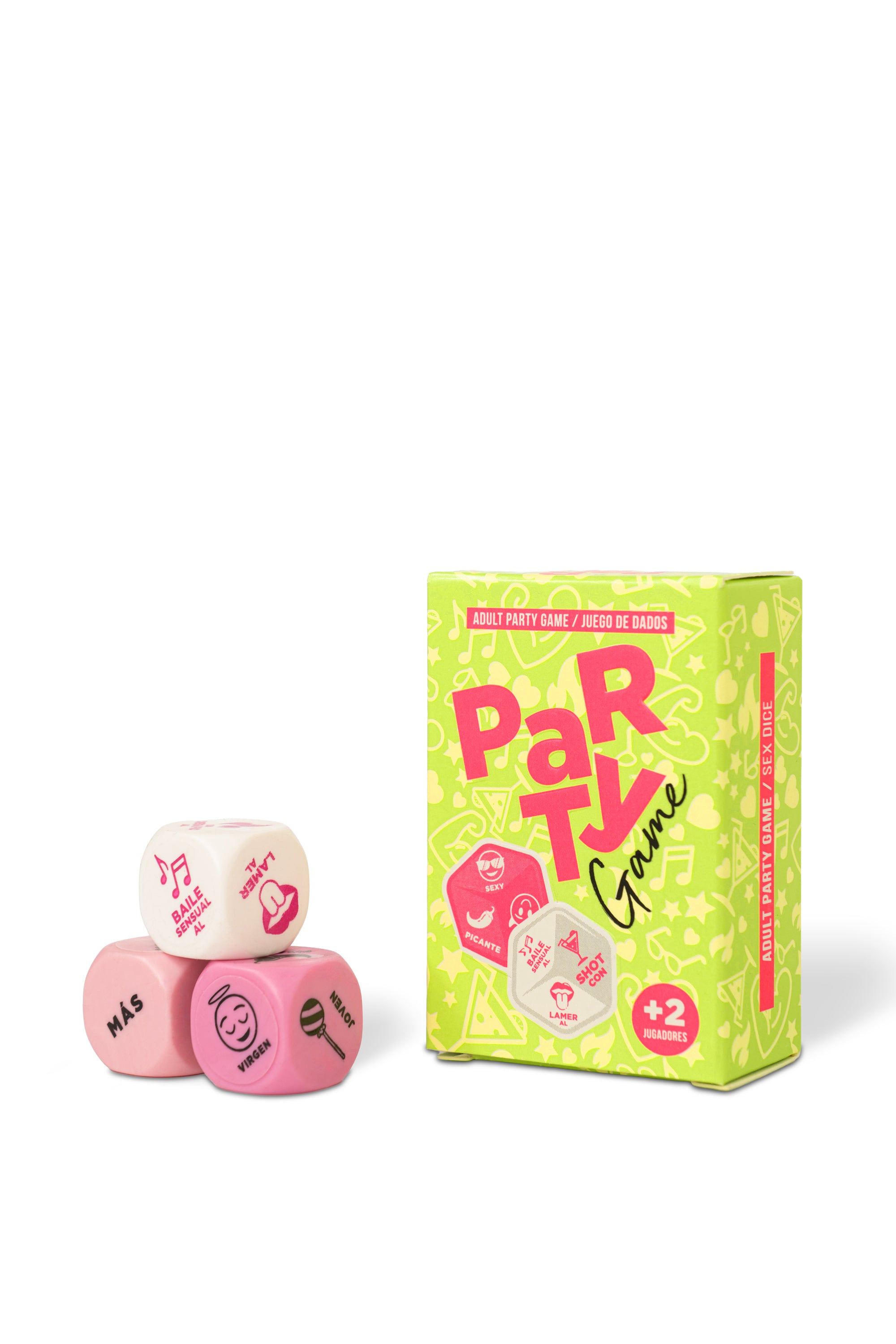 SEXITIVE | Party Game Dice – 3-Dice Erotic Party Game for Groups