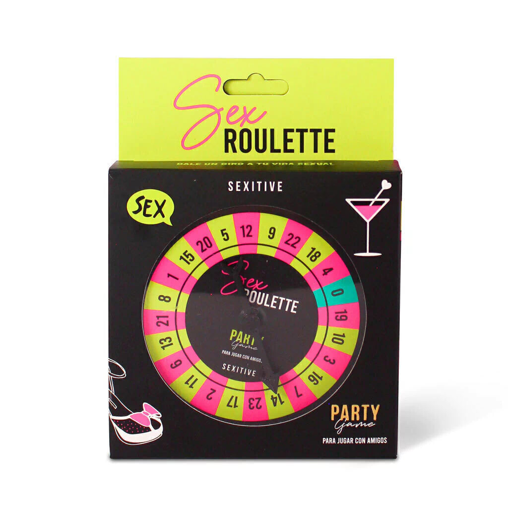 SEXITIVE | Sex Roulette – Juego Erótico de Fiesta, 24 Retos