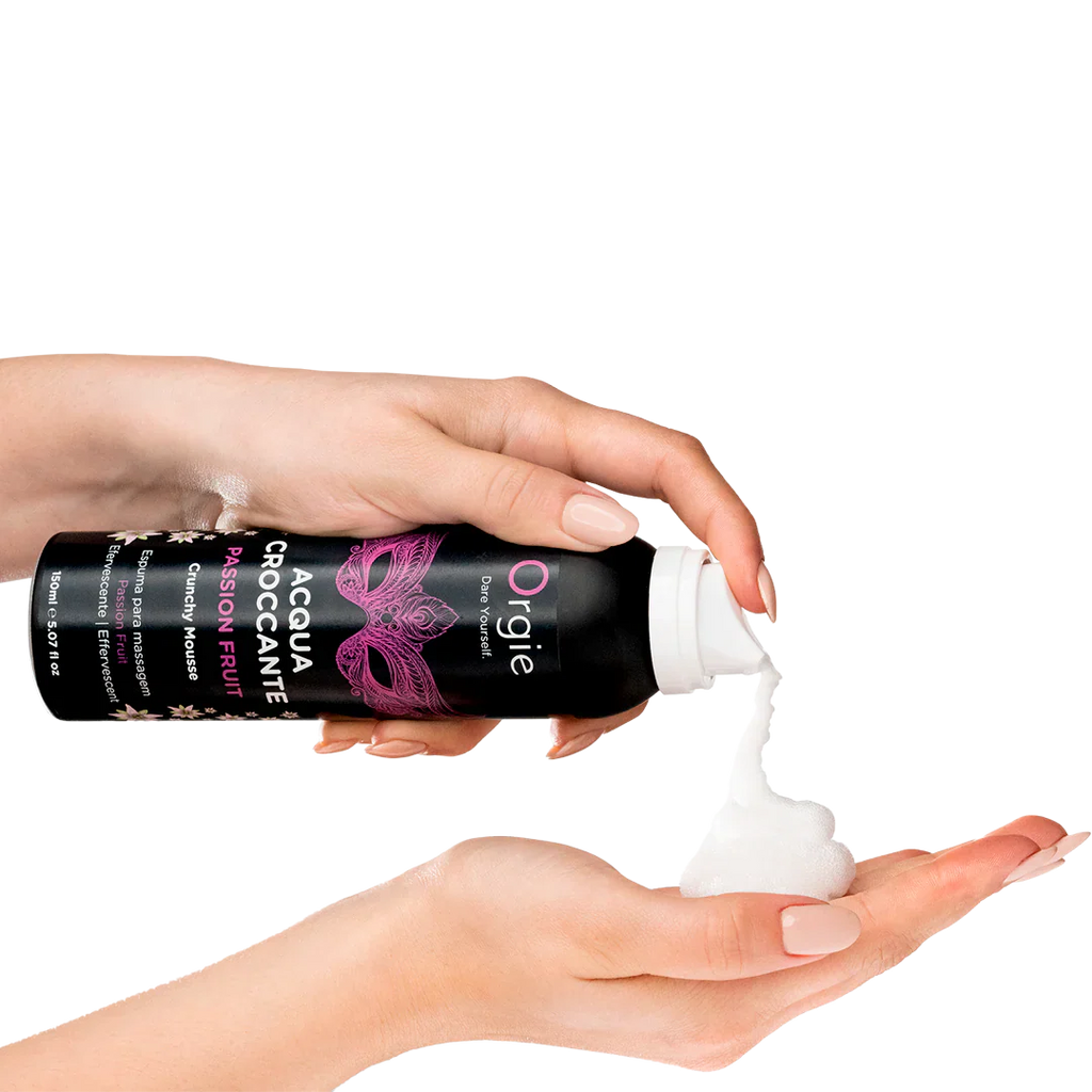 Orgie ACQUA CROCCANTE – Mousse efervescente para masaje corporal (4 aromas)