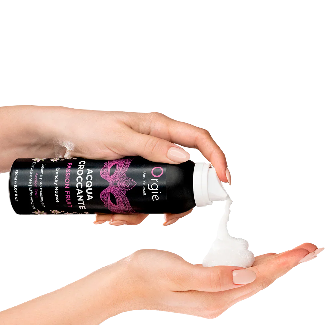 Orgie ACQUA CROCCANTE – Mousse efervescente para masaje corporal (4 aromas)