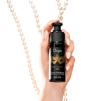 ORGIE | Pearls Lust Massage Kit – Silk Glove Silicone & Pearl Necklace - 30 ml