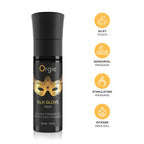 ORGIE | Pearls Lust Massage Kit – Silk Glove Silicone & Pearl Necklace - 30 ml